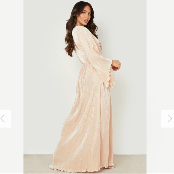 BOOHOO OCCASION- KIMONO MIX AND MATCH BRIDESMAIDS DRESS - Picture 2 of 5